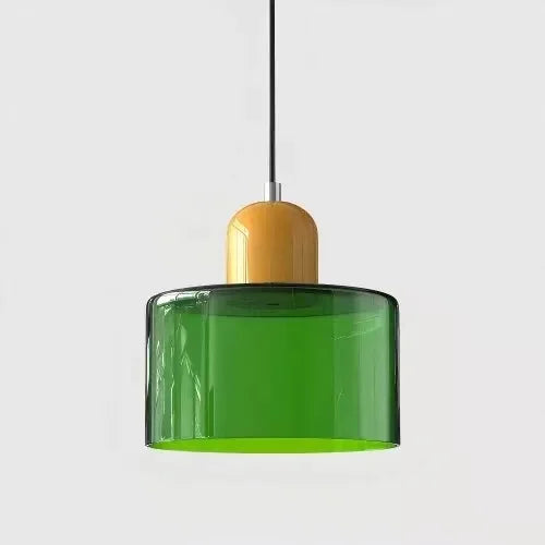 Vitrail — Suspension en verre teinté