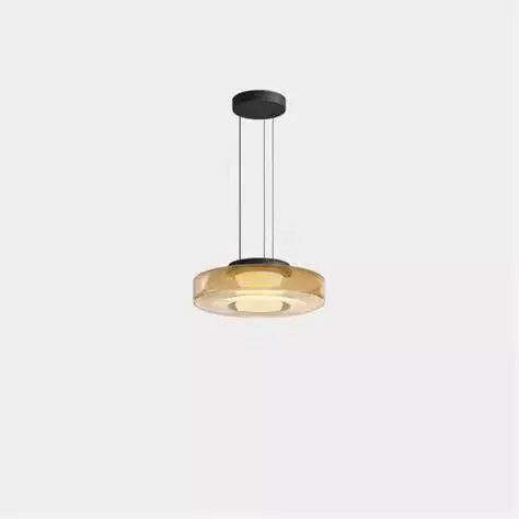 Halo — Suspension en verre superposé