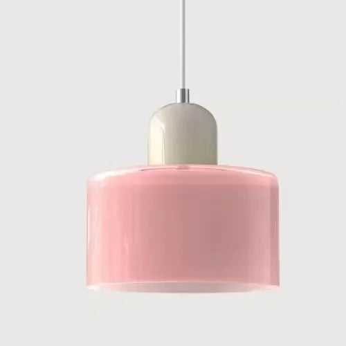 Vitrail — Suspension en verre teinté