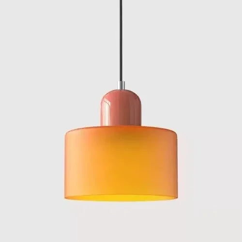 Vitrail — Suspension en verre teinté