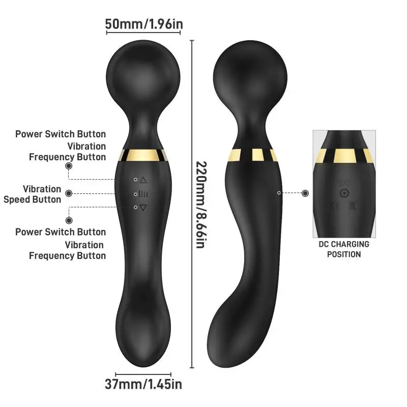 Sensora Wand — Stimulateur Point G & Clitoridien