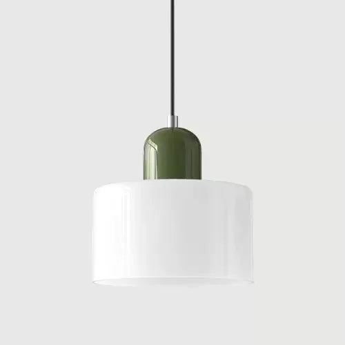 Vitrail — Suspension en verre teinté