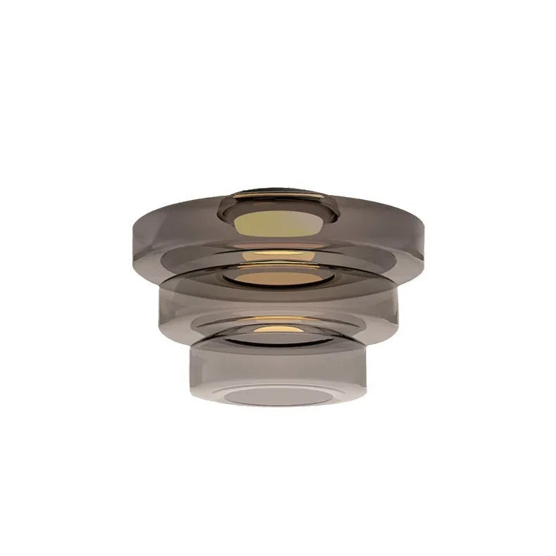 Halo — Suspension en verre superposé
