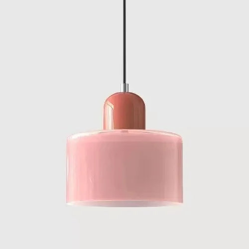 Vitrail — Suspension en verre teinté