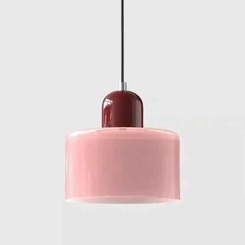 Vitrail — Suspension en verre teinté