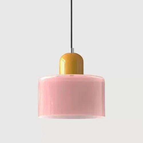 Vitrail — Suspension en verre teinté
