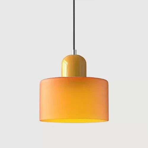 Vitrail — Suspension en verre teinté