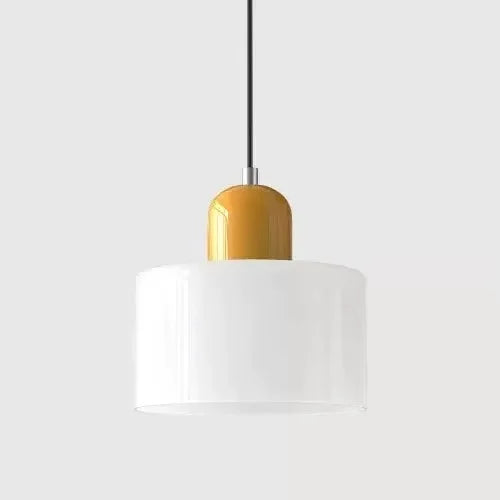 Vitrail — Suspension en verre teinté