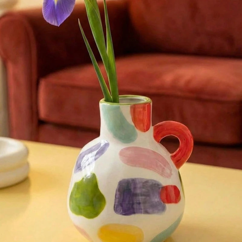 Prisme — Vase en céramique facettée